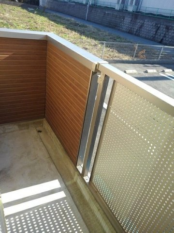 カザミラのバルコニー