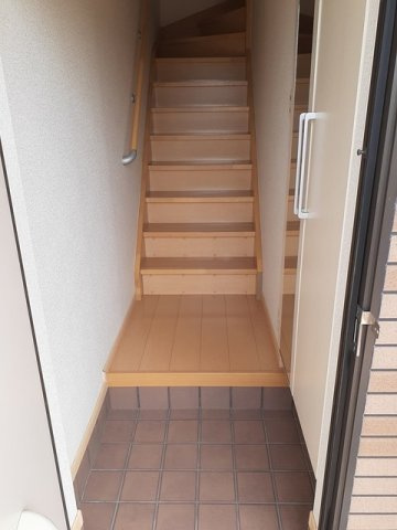 メゾン・シャンボールの玄関