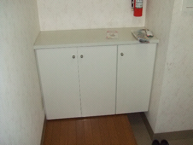 ハイムキャッスルの玄関