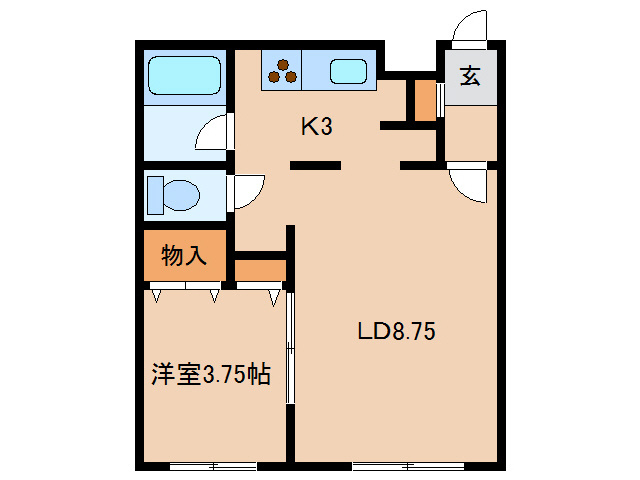 ハイムキャッスルの間取り