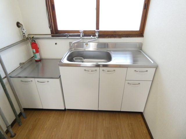 コーポ22条のキッチン