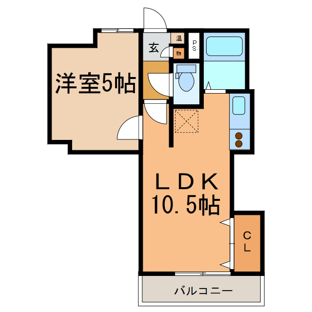 サンコーポの間取り