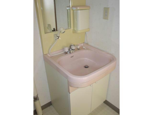 コーポグローバルの洗面所