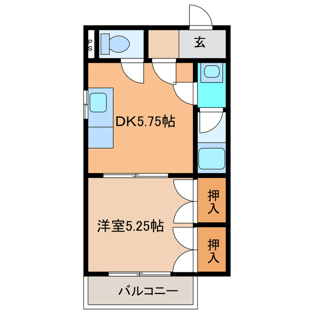 コートフィールドの間取り