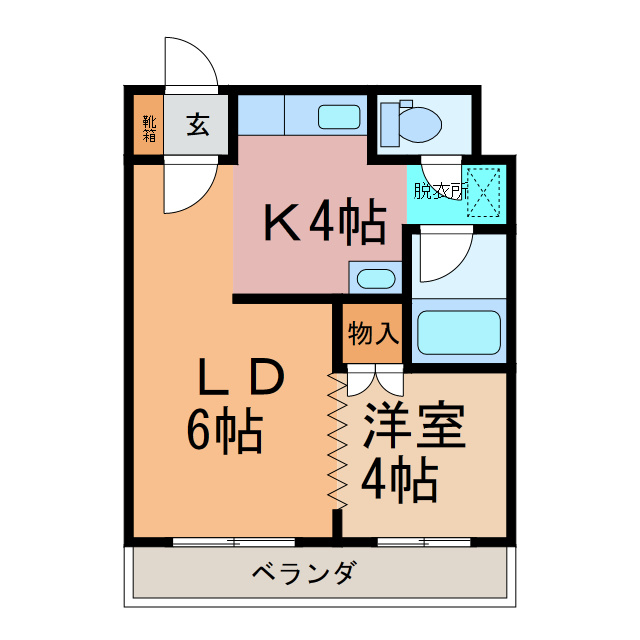 ラ・ポレールの間取り