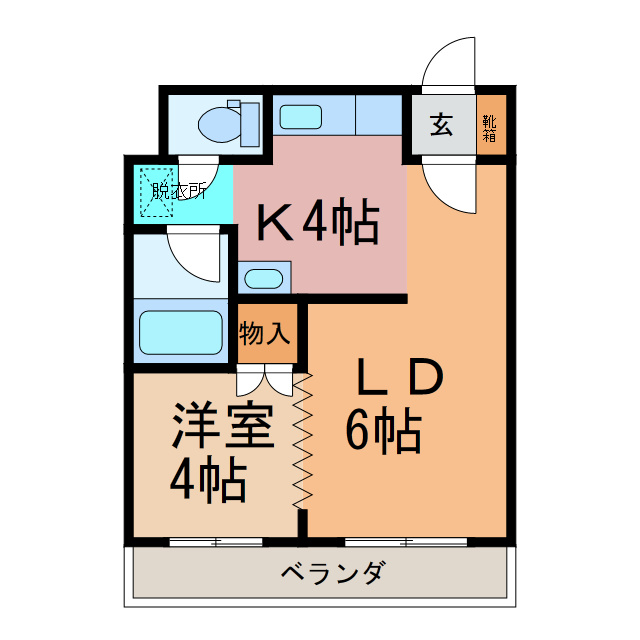 ラ・ポレールの間取り