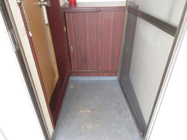 コーポほうめいの玄関