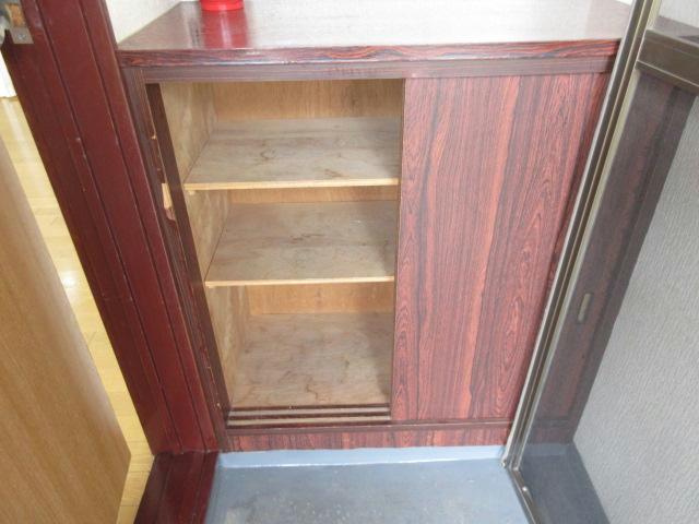 コーポほうめいの玄関