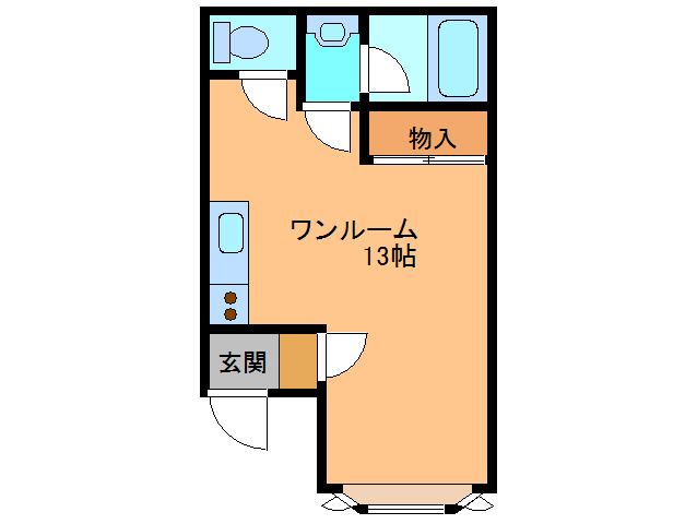 エレガントハウスの間取り