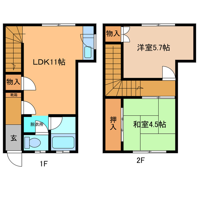 白樺ガーデンズの間取り