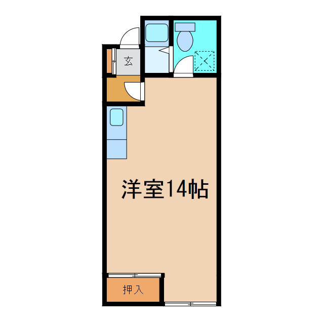ノースコートⅡの間取り