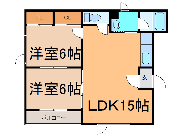 グリーンタウンの間取り
