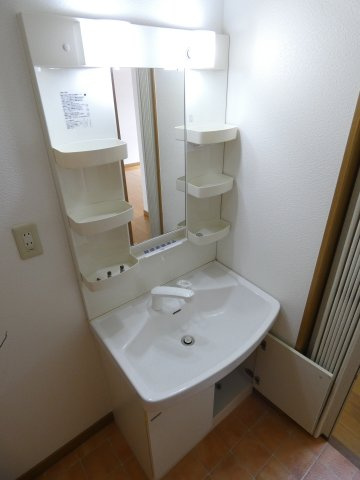 コーポワイエスの洗面所