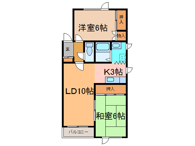 メゾン195の間取り