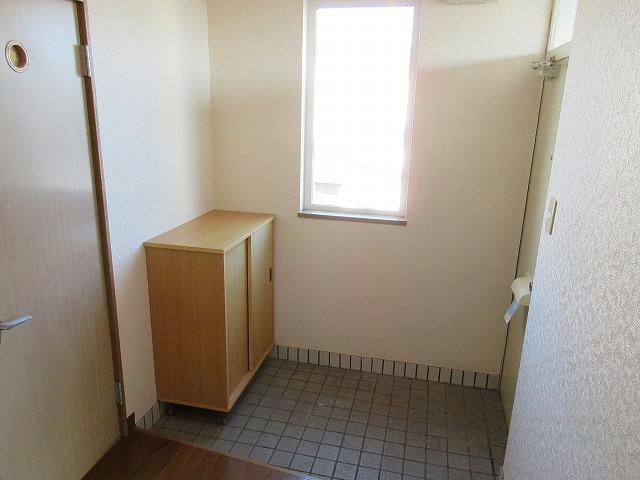 関谷ハイツＦの玄関