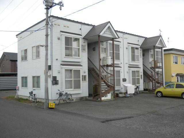 めぐみハイツの駐車場