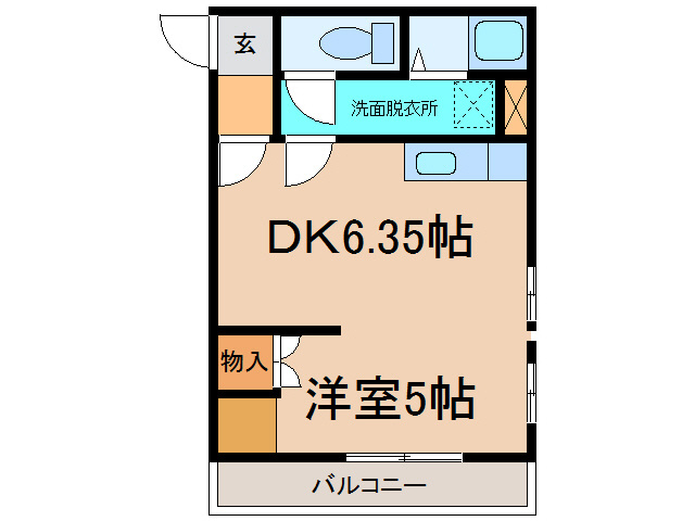 グローリー166の間取り