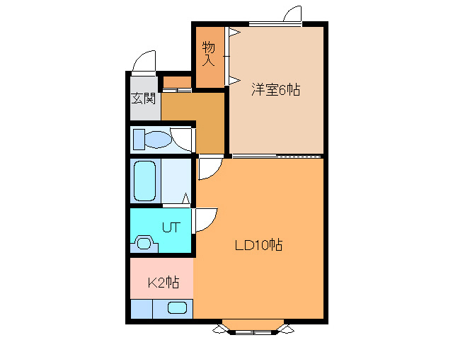 トゥインクルⅡの間取り