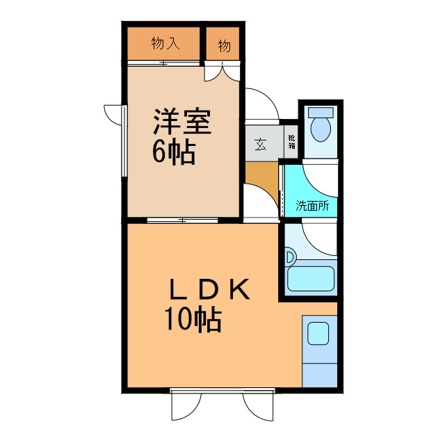 Comfort16の間取り