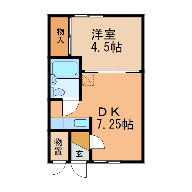 ヤングリーブスの間取り