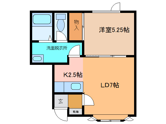 ＧＲＯＶＥ　ｉｎ　あずさの間取り