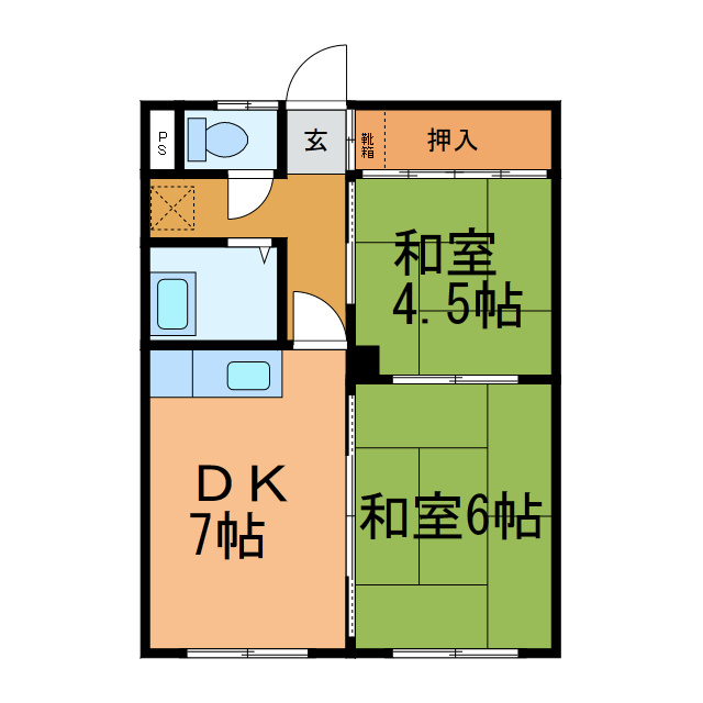 三井マンションの間取り