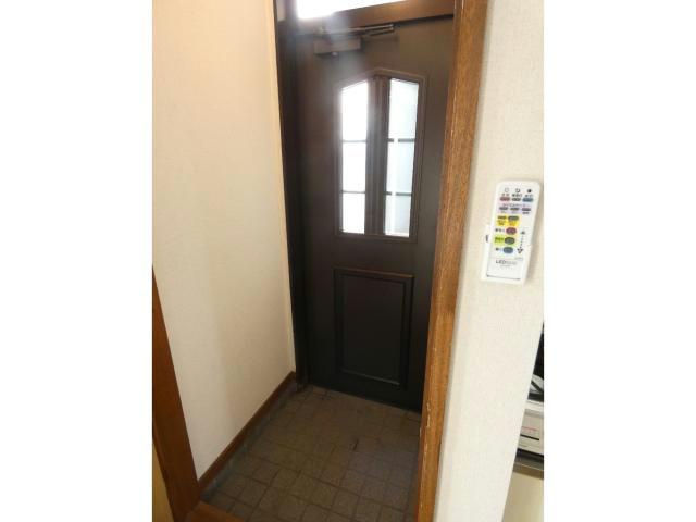 ノースハイムＢの玄関