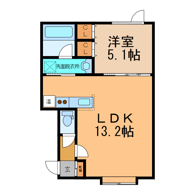 ヴィレッタの間取り