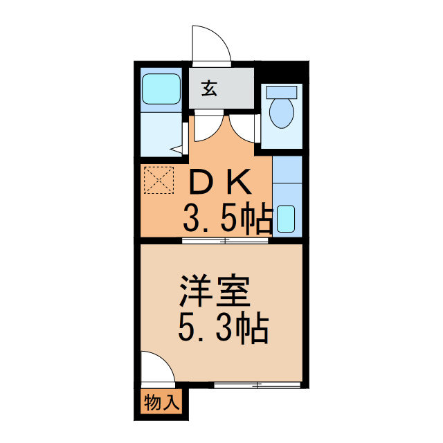 スプルート16の間取り