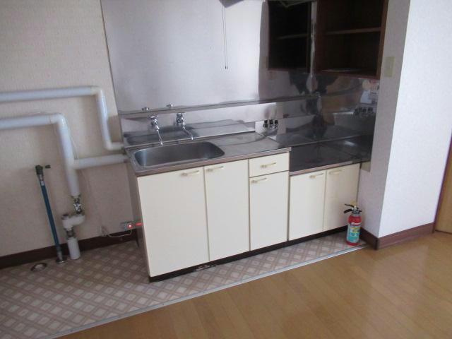 ハイツコスモスB棟のキッチン