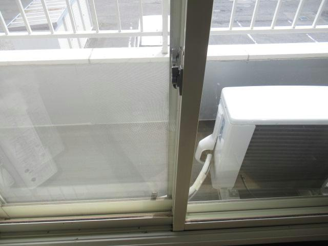 コーポ203のバルコニー