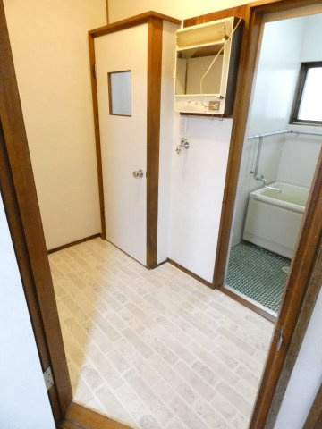 コーポ22条の洗面所