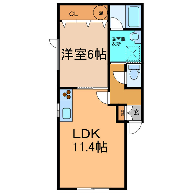 光陽MS中札内の間取り