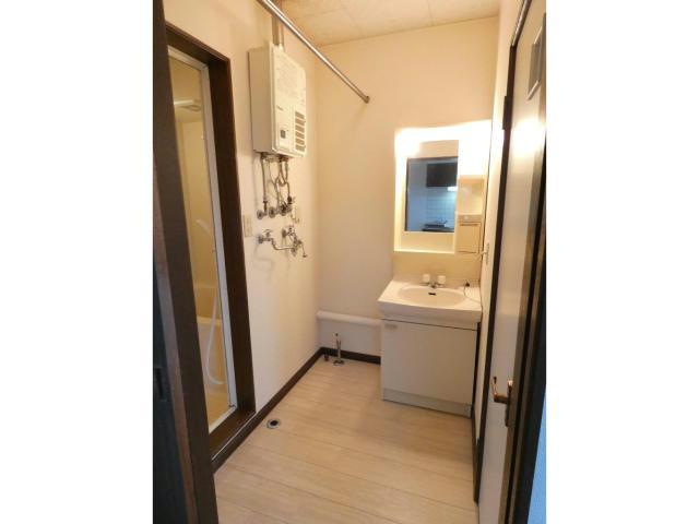 161ハイツの洗面所