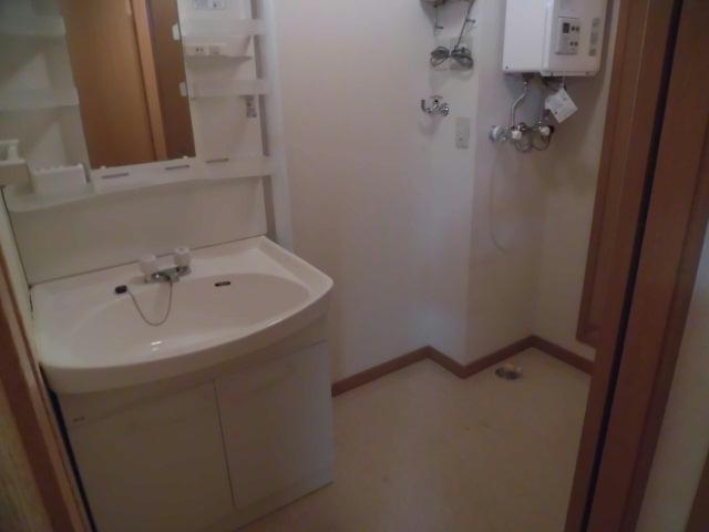 ロイウッドイーストの洗面所