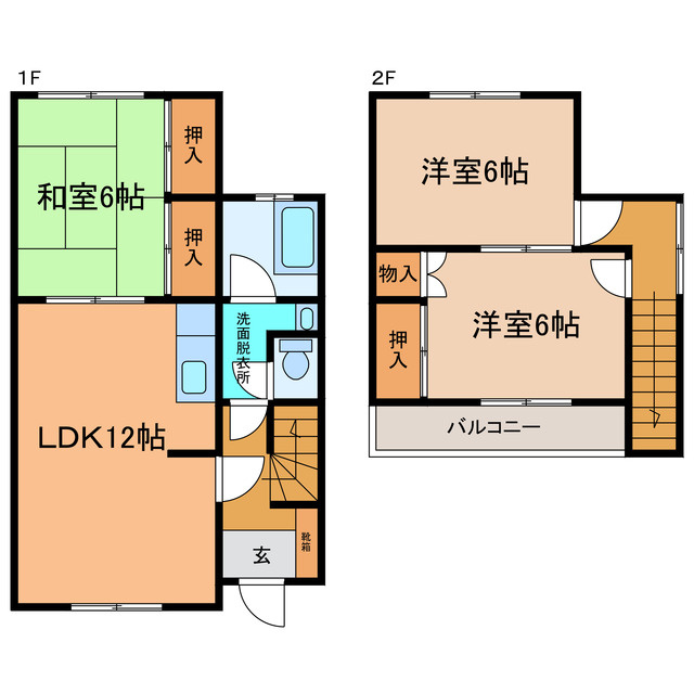 西19条南2丁目4-7　テラスハウス
