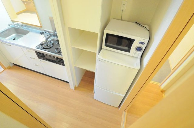 レオパレスステイシャイニィ岡のその他|冷蔵庫・電子レンジ完備