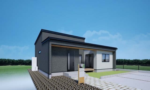 大泉町仙石の完成予想図|人気の平屋住宅◎