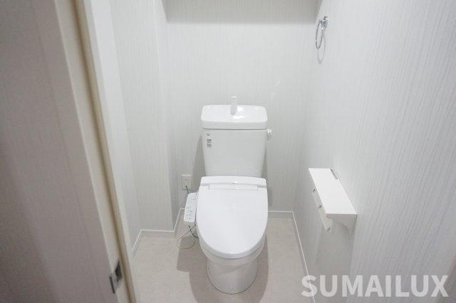 熊本市中央区帯山３丁目の賃貸マンションのトイレ