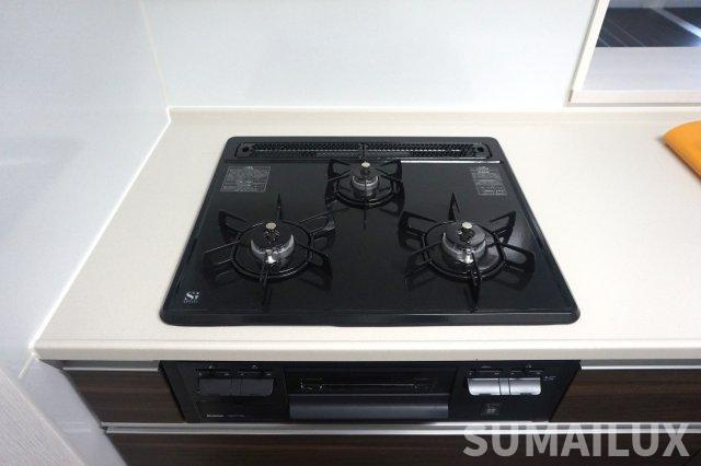 熊本市中央区帯山３丁目の賃貸マンションのキッチン