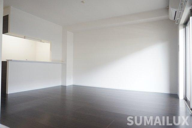 熊本市中央区帯山３丁目の賃貸マンションの居間・リビング