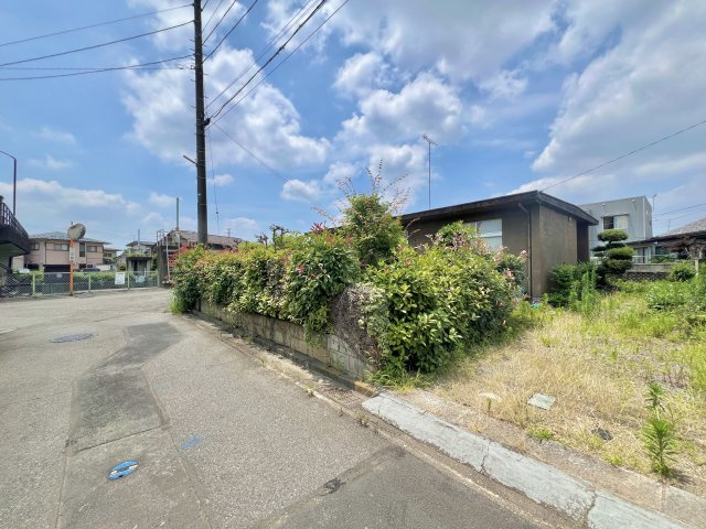 伊勢崎市新栄町　中古住宅の前面道路含む現地写真|閑静な住宅地◎