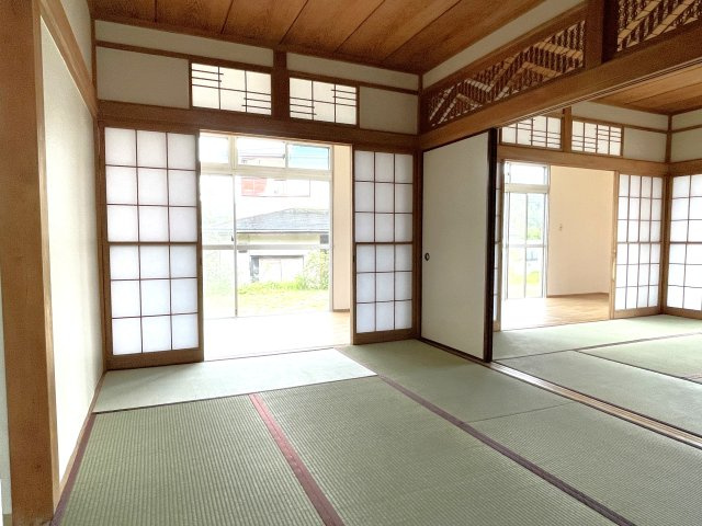 広々敷地の永田戸建の和室