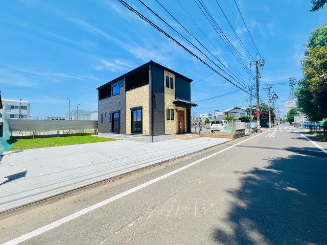 前橋市南町の前面道路含む現地写真|車の通りも少なく駐車も楽々♪