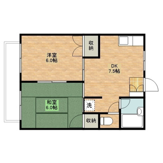 【間取り】 | サマックスエダノA