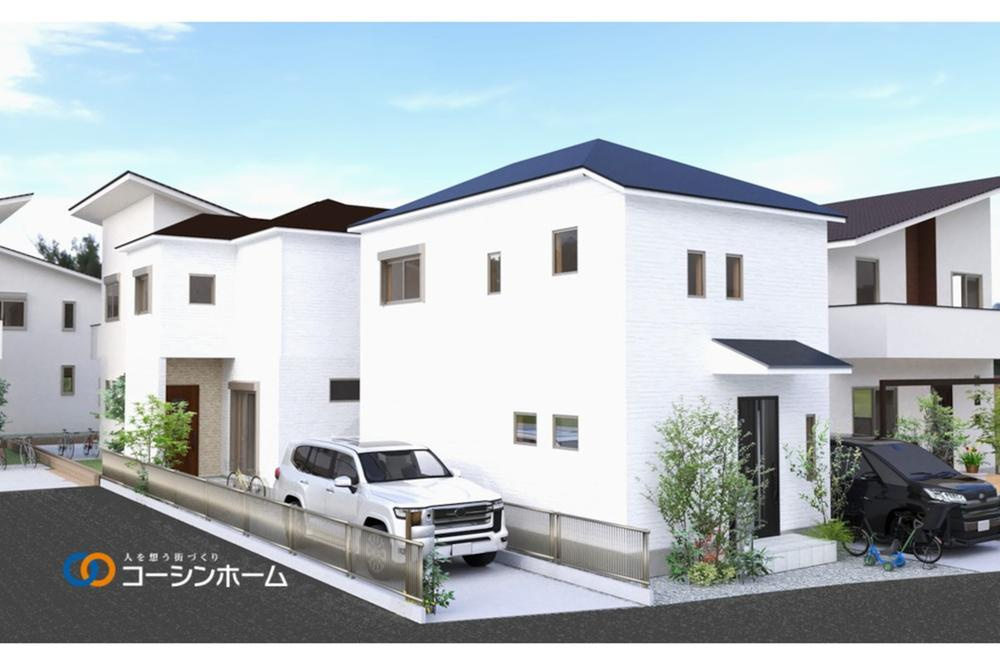 堺市北区東上野芝町　新築　全二区画2号地の外観