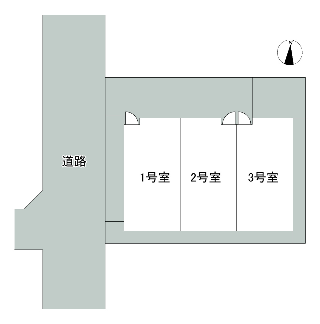 Ｔｅｒｒａｚａ　Ｍｉｓｈｕｋｕの区画図