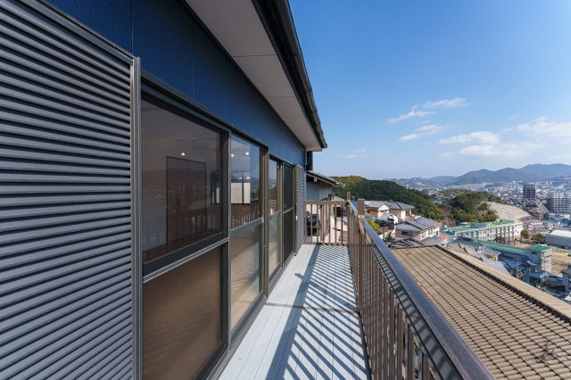 城山台1丁目戸建のバルコニー