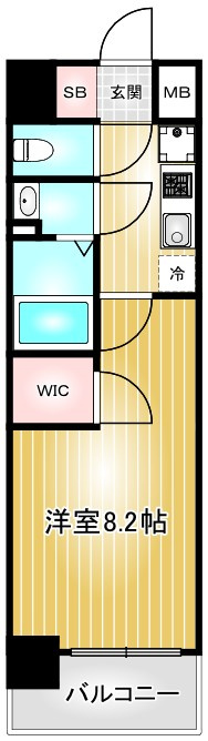 プレサンスNAGOYAファスト|名古屋市の賃貸ならMy賃貸の間取り|プレサンスNAGOYAファスト