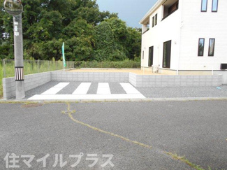 【駐車場】 | 白河市白坂愛宕山新築一戸建て1棟 | カースペースがあります
